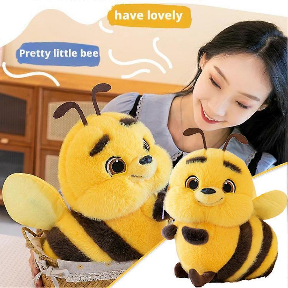 Big Eyes Bee Plush Doll 25Cm For Kids Sleeping Calming Toys