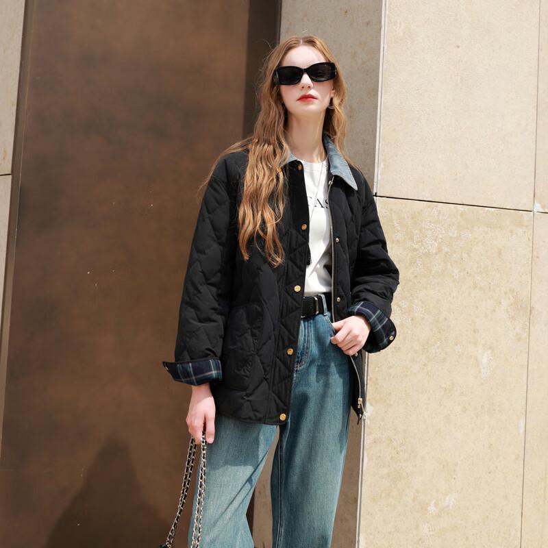 

Sancai Women s Lightweight 90% Duck Down Mid-Length Jacket S