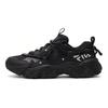 FILA Fluid 5 Cat Paw Retro Comfortable Versatile Fabric Synthetic Leather Shock Absorbing Breathable Low Top Running Shoes Men sneaker F12M412105FBK