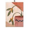 Boho Abstrakt Landschaft Geometrie Berg Regenbogen Sonne Blatt Poster Drucke Wandkunst Leinwand Malerei Wohnzimmer Heimdekor