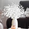 Artificial Plants White Eucalyptus Leaf Festival Home Vase Indoor Garden Bonsai UV Protection Wedding Wreath Diy Gifts Box Decor