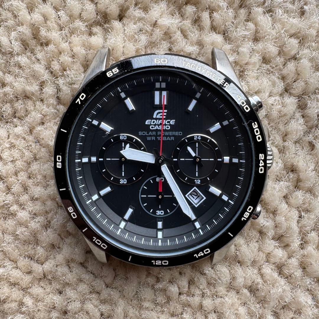 [Junk] EDIFICE CASIO 5D07U1 Chronograph Watch