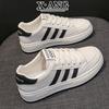 Leather Little White Shoes Women's Shoes 2025 Early Spring Fashion Versatile Platform Sole Single Shoes Soft Sole Casual Shoes Sports Shoes Board S