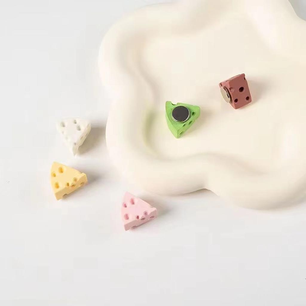5/10 stücke Käse Mini Käse Kühlschrank Magnet Nette Kleine Magnetische Dekoration Po Nachricht Wand