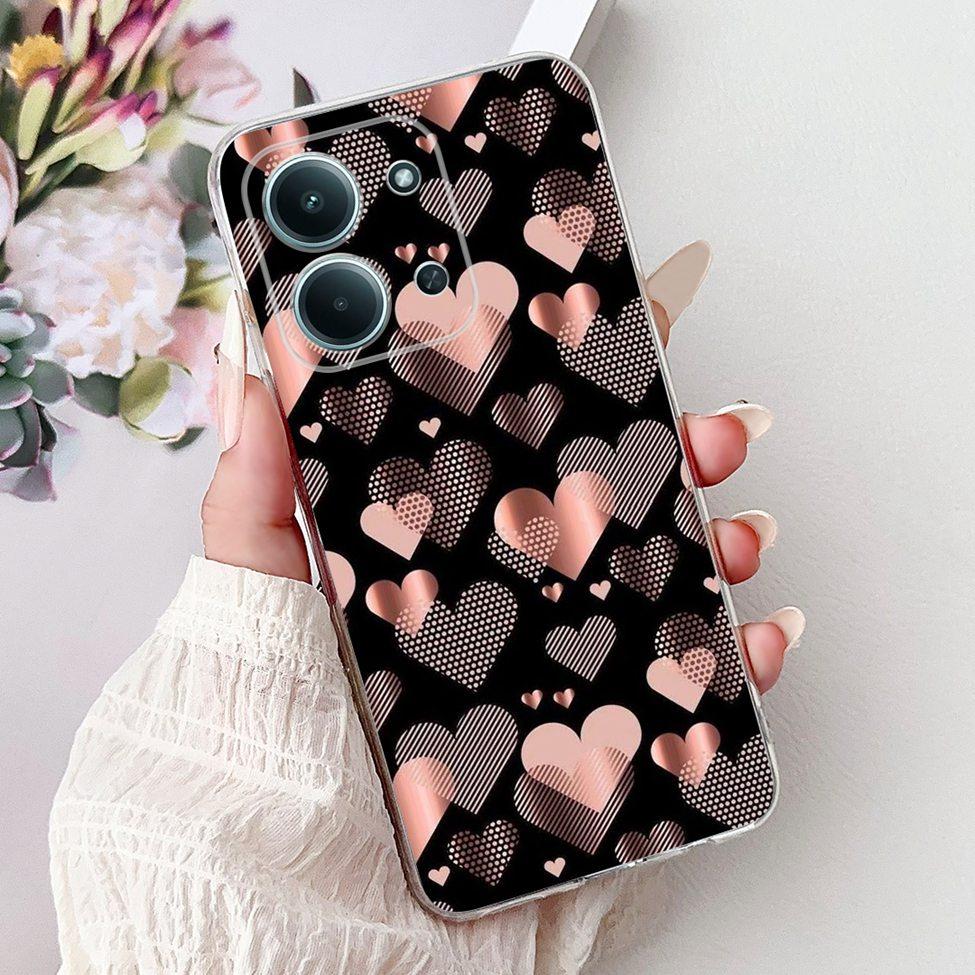 For Xiaomi Poco C85 4G Cover For Redmi 15C 4G Case Cute Cartoon Luxury Cool Boy Girls Fashion Butterfly Bumper Casing 25078RA3EA