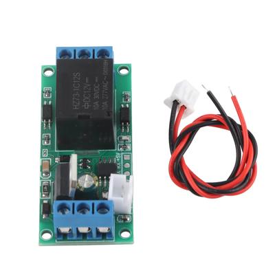 Modul releu de declanșare de nivel înalt cu comutator autoblocant de 12V, un buton, pornire/oprire, autoblocant