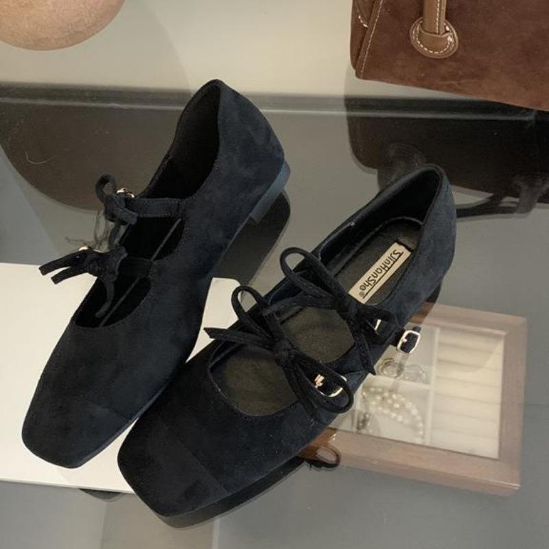 

Fashion Women Ballet Flats Red 2025 Mary Janes Zapatos De Mujer Ballerina Shoes Scarpe Da Donna Zapatos Mujer Elegant Shoes for Women 35 чёрный