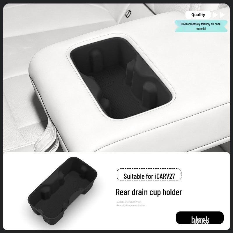 Chery iCAR V27 Rear Silicone Cup Holder for Second Row