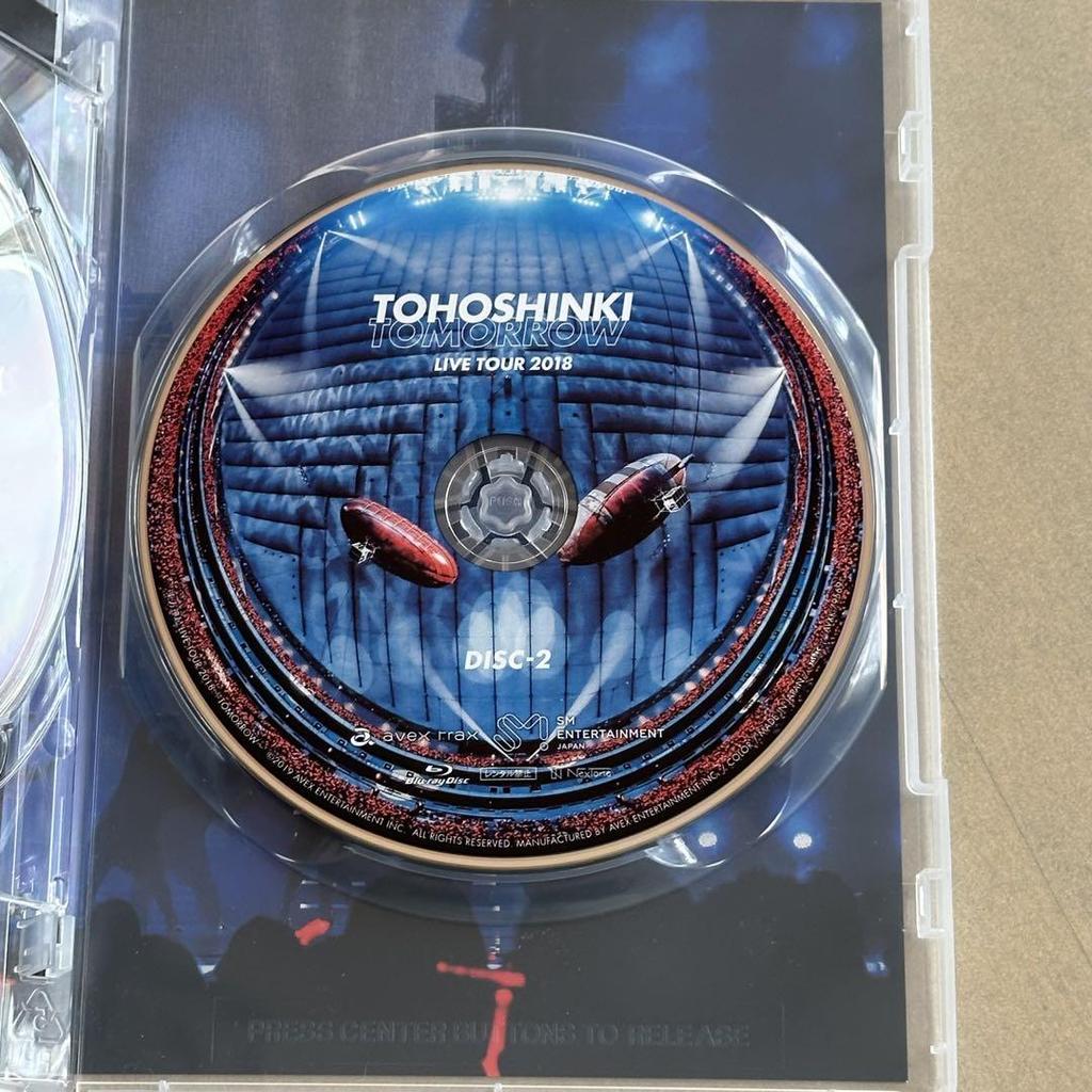 [USED] TVXQ TOMORROW 2018 Blu-ray 2-disc set + photo book