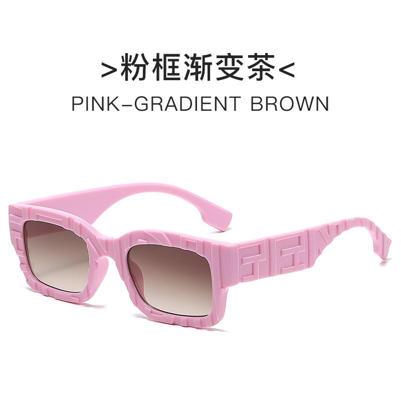 

Latest Small Frame Square Sunglasses Women s Brand Designer Style Fashion Sun Eyeglasses for Men Outdoor Hip-hop Glasses UV400 Oculos De Sol As shown in Figure
