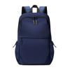 Large Capacity Men Backpack Solid Color Oxford Cloth Backpack Fashion Student Backpack  Travel