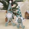 Christmas Decorations Dwarf Figurines Long-Legged Rudolph Christmas Gift Ornaments