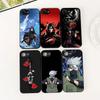 Cover Morbida per Samsung Galaxy S24 S25 S23 FE Ultra Plus S7 Edge S25+ S23+ A56 5G Custodia Cover per Telefono Kakashi Narutos Itachi Uchiha