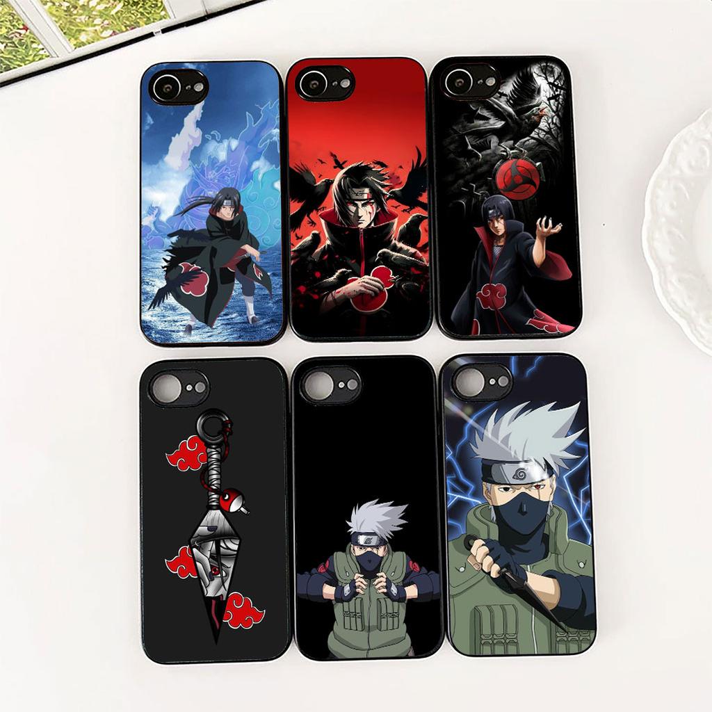 Cover Morbida per Samsung Galaxy S24 S25 S23 FE Ultra Plus S7 Edge S25+ S23+ A56 5G Custodia Cover per Telefono Kakashi Narutos Itachi Uchiha