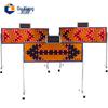 Solar Powered LED Traffic Arrow Warning Sign