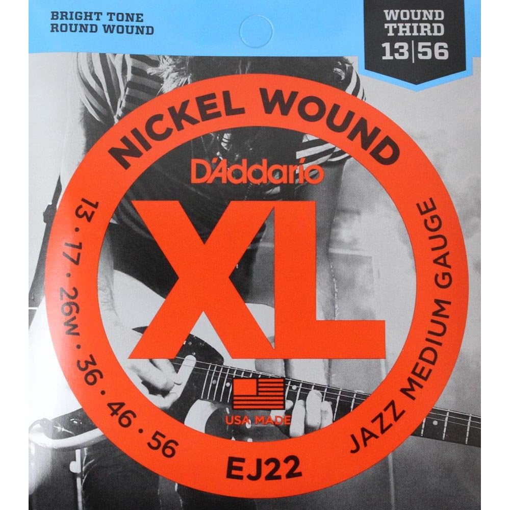 D'Addario EJ22 Electric Guitar Strings X 3 Sets