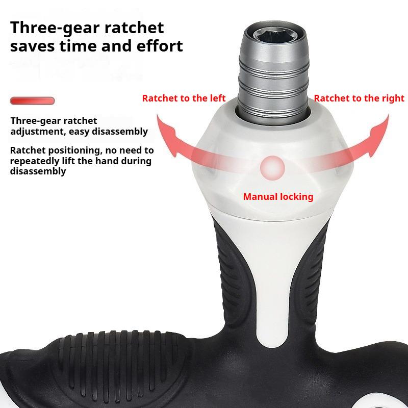 38-in-1 Multifunction Ratchet Screwdriver Set Socket Screwdriver Home Motorcycle Machine Repair Hand Tools Kit