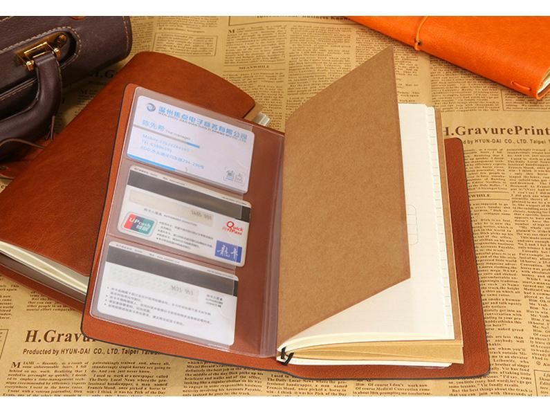 Traveler’s A6 Journal with Elastic Band - Customizable Logo Option