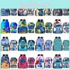 Disney Stitch School Backpack Oxford Cloth Lightweight Breathable Bookbag For Kids