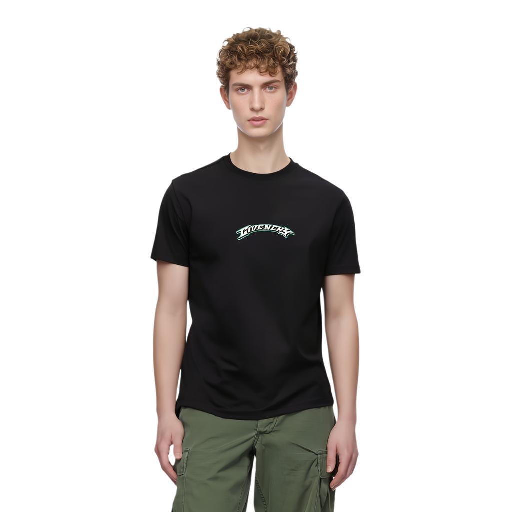 Givenchy Dragon Printed Crewneck T Shirt BM71JA3YJY-004