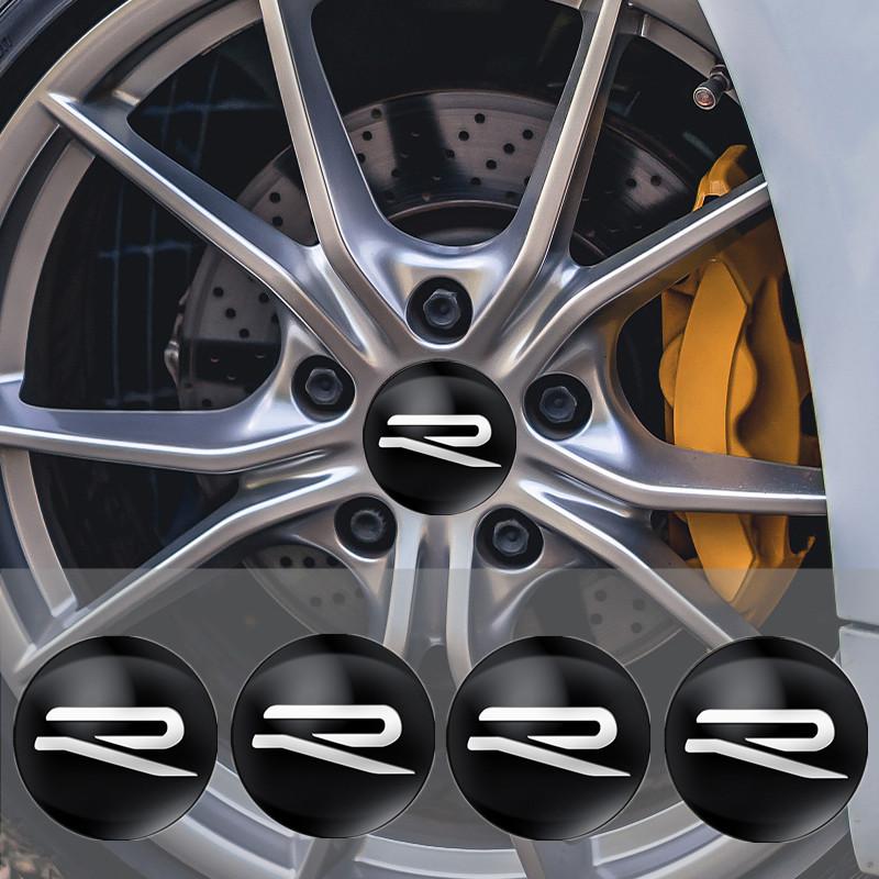 Car Wheel Center Cover Hub Caps Decal Badge Stickers for VW Volkswagen MK6 Golf 6 Golf 7 Passat Tiguan Polo HYNS-D186 zf6