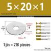 Galvanized Extra Large Thickened Metal Flat Washer (M6-M16)
