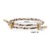 Mode Hip-hop Plusieurs Couleurs Motif Serpent Imprimés Léopard Bracelets Tissés pour Femmes Personnalisé DIY Bracelet Perles Bijoux