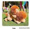 Fluffy Lion Plush Toy for Kids - Zoo Sitting Lion Doll Children's Birthday Gift