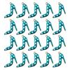 High Heel Shoe Jewelry Charm Stainless Steel Crafting Supplies For Handmade Accessories Key Rings And Bag Ornaments