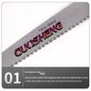 Woodworking Hand Saw with Replaceable Blade - 65 Manganese Steel for Outdoor, Garden Pruning, and Laser Marked Felling