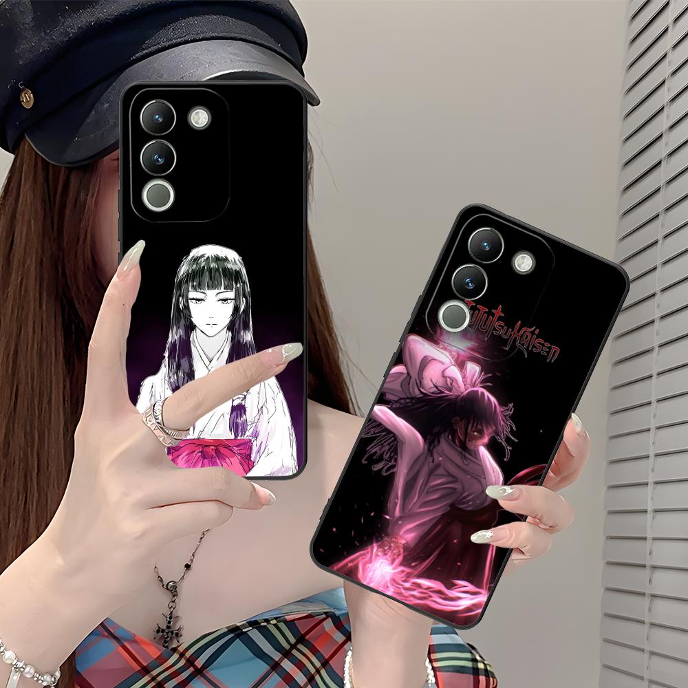 JJK Utahime Iori Matte TPU Mobile Phone Case for VIVO V60 V50 V40 V30 V29 V27 V25 V23 Pro Lite 5G Colorful Printing Cover