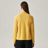 Zhaojun Women's 100% Cashmere High-Neck Cardigan