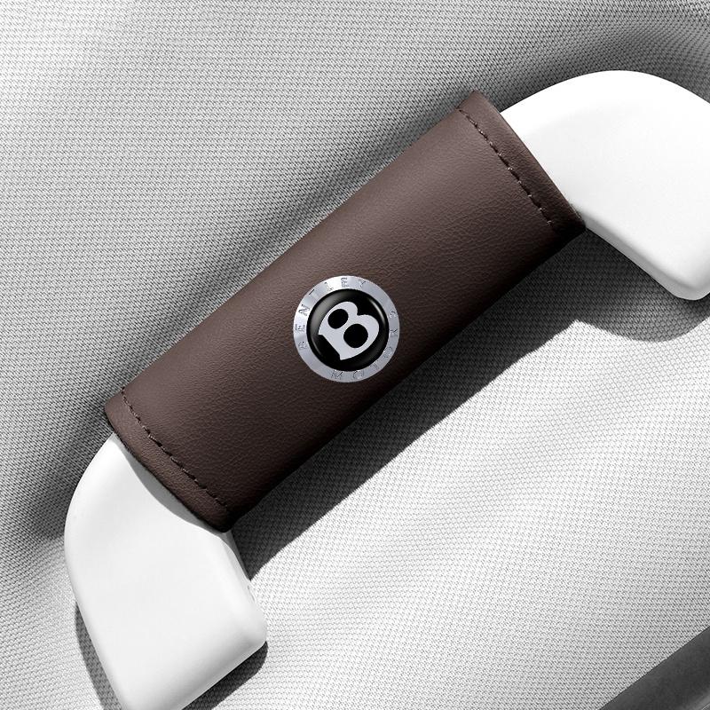 2pcs Car Roof Handle Protection Cover Gloves Accessories for New Bentley Flying Hurtling Spur Continental GT Bentayga Mulsanne