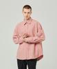 EASE Linen Shirt [Oversized Fit]_Pink_Unisex