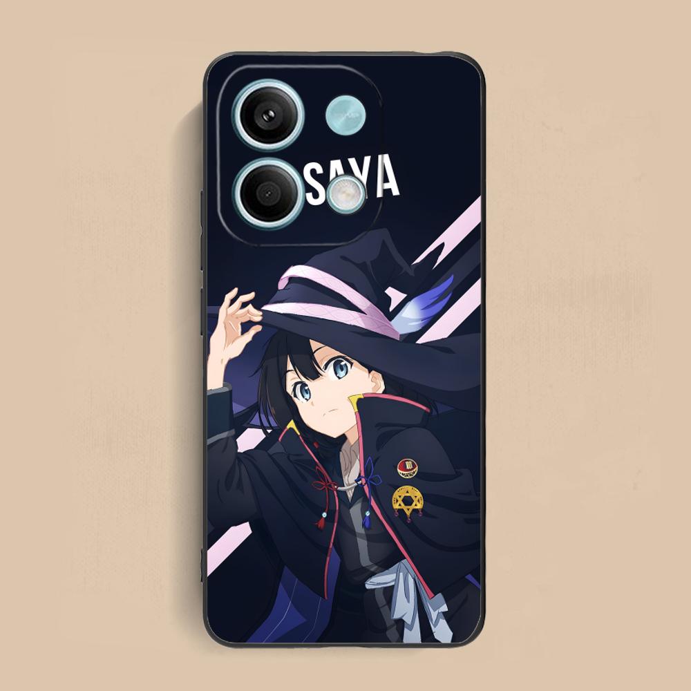 Wandering Witch Saya Phone Case for Xiaomi Redmi 15 14 13 12 A5 3 2 1 C Plus 4G 5G Soft TPU Shockproof Cover