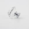 Elegant And Timeless 10pcs Crystal Glass Cabinet Knob With Diamond Shape For Drawers