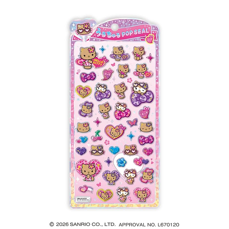 Crux Ultra-Smooth Stickers Hello Kitty/Leopard Mode 139146