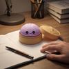 12Pcs Bubble Blowing Steamed Bun Toy with Steamer Cartoon Dumpling Sensory Pinch Fidget Toy Stress Relief Relaxation Decompression Tool