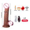 Large Size Tendon Wireless Remote Control Electric Telescopic Swing Dildo Warming Silicone Simulation Penis Sex Toys Masturbator Adult
