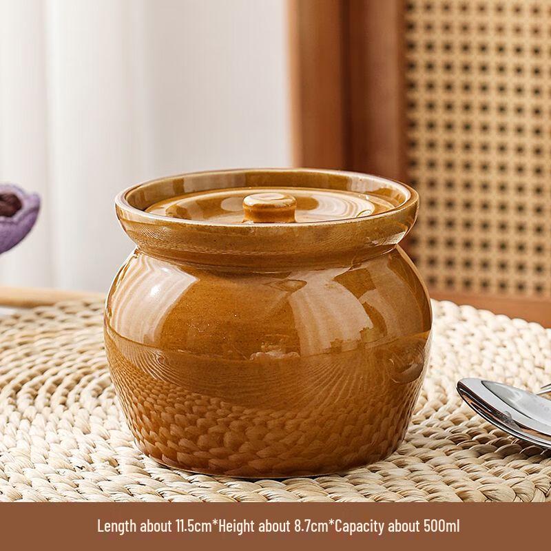 Zhaoran Ceramic Double Boiler Stew Pot