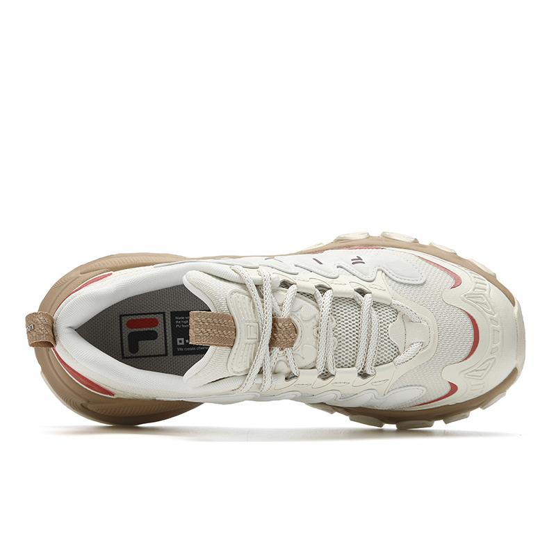 FILA TRUFFLE Cushioning Abrasion Resistant Coverage Lightweight Height Increasing F12W612143FAS