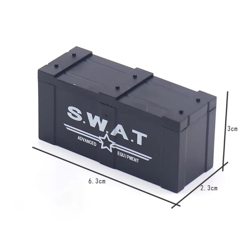 25/50/100ks Vojenské zbraně SWAT Zbraň Dělo Voják Armáda Policejní klobouk Stavebnice Figurka Příslušenství Modelové kostky DIY Hračka
