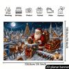 1Pcs Vintage Santa Claus Reindeer Christmas Decoration Background Winter Backdrop For Photo Studio Photo Booth Party