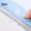 Durable File Holder 4PCS 11-Hole Expanding Folders with Labels, Plastic Waterproof Portable Student Project Case Document Bags, Transparent for Office