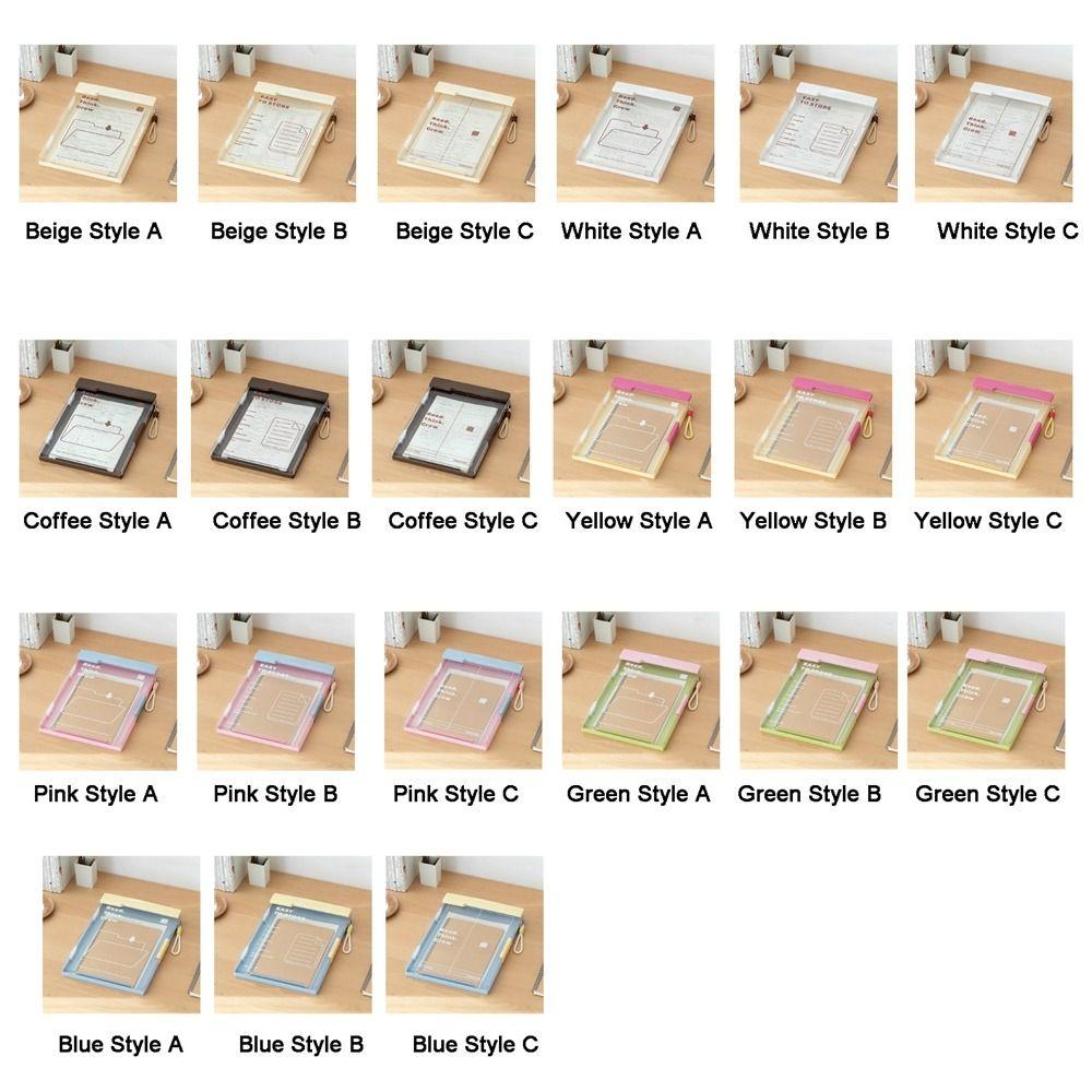 Thickened Document Holder Large Capacity File Storage Box File Organizer for Office