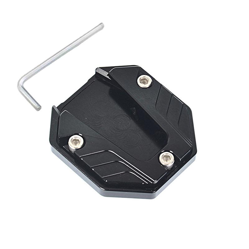 

Аксессуары для мотоциклов Удлинитель для опорной пластины для ног из алюминиевого сплава Подножка для мотоцикла Боковая подставка для ног чёрный