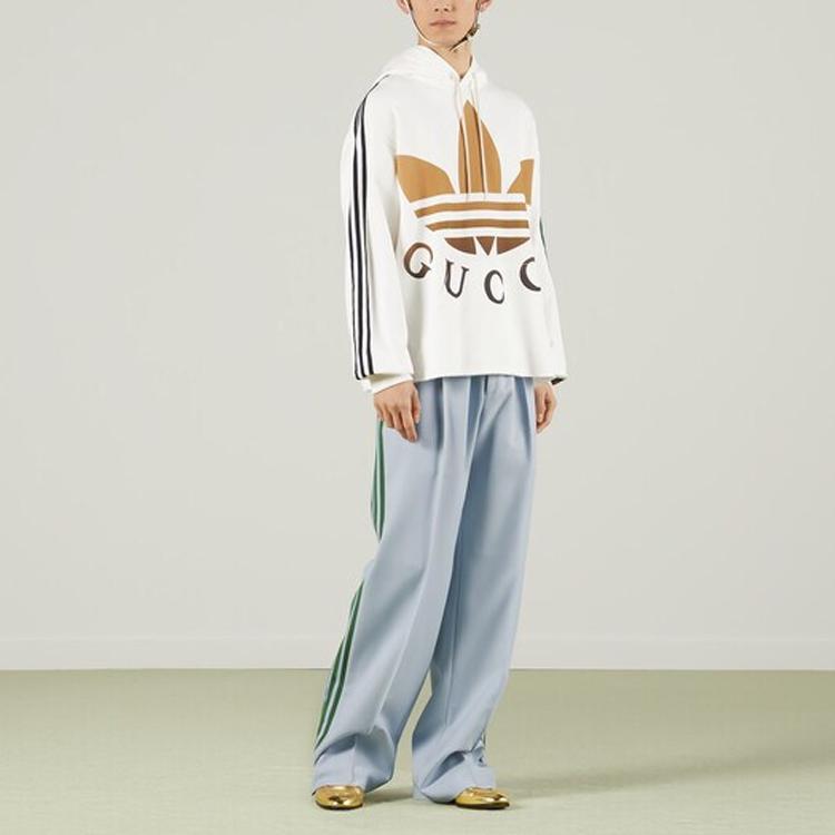 Gucci X Adidas Originals Sweatshirt Men's Ecru 722967-XJE1L-9257
