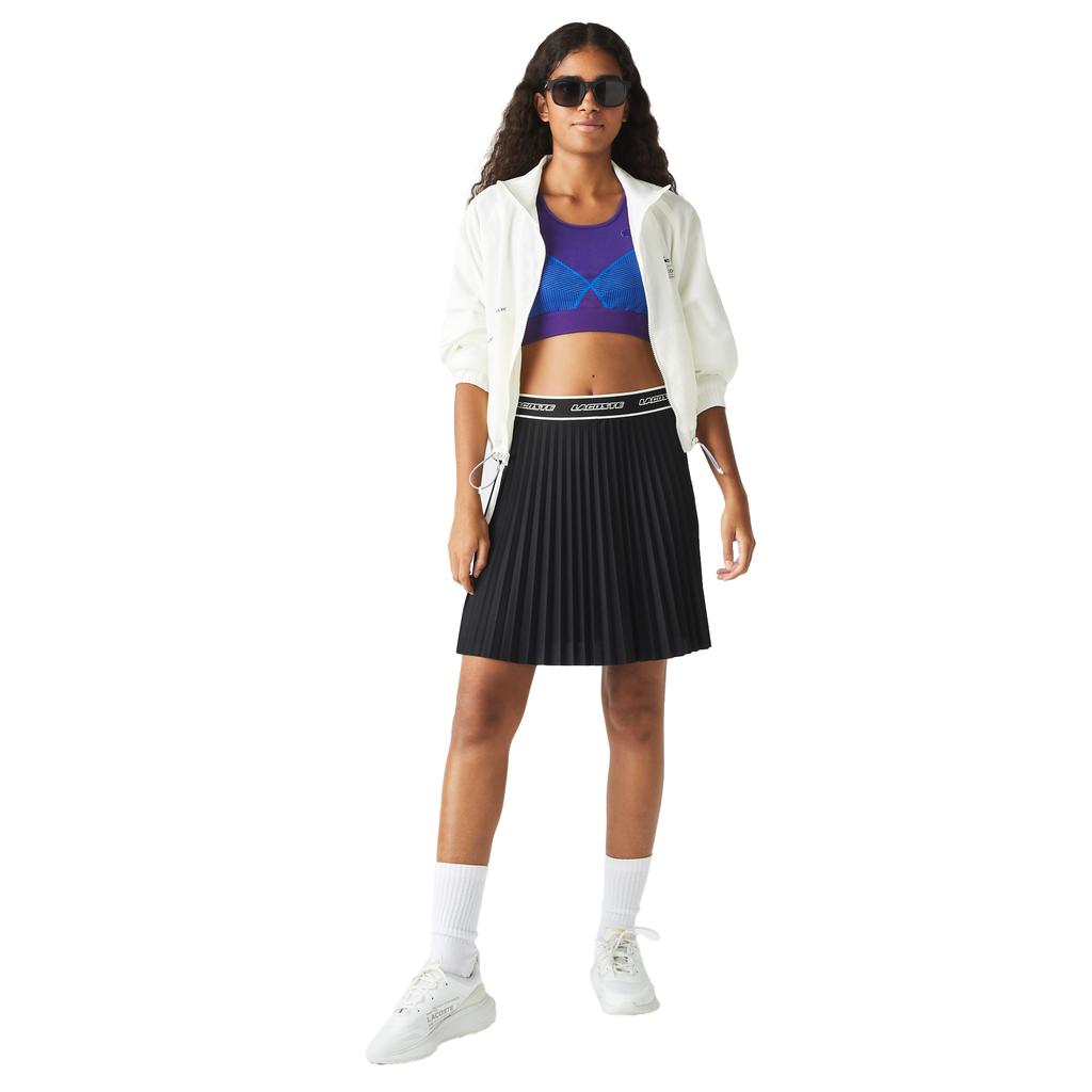 Lacoste Womens/Ladies Pleated Elasticated Waist Skirt
