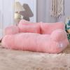 1 Set Winter Plush Pet Bed Soft Comfortable Pet Sofa Bed Removable Washable Dog Nest Couch Cat Sleeping Cushion Pet Supplies
