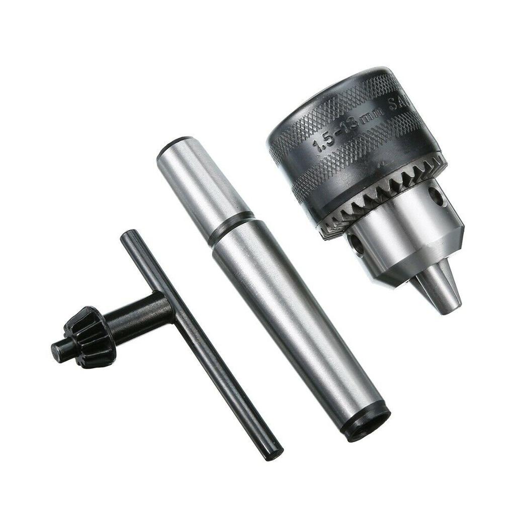 Mini Metal Lathe Tailstock Drill Chuck Tools With MT2 For Morse Taper Shank Machine Tool Functional Parts & Accessories